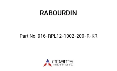 916-RPL12-1002-200-R-KR
