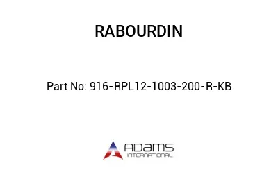 916-RPL12-1003-200-R-KB