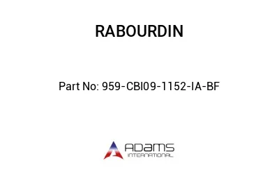 959-CBI09-1152-IA-BF