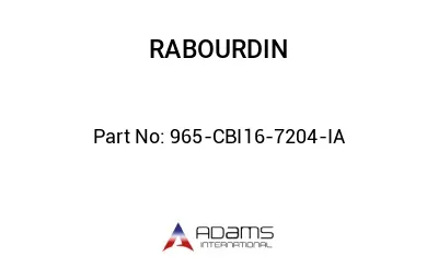 965-CBI16-7204-IA