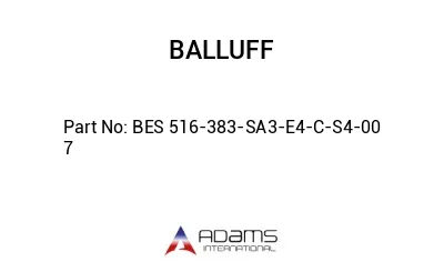 BES 516-383-SA3-E4-C-S4-00	7								
