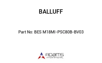 BES M18MI-PSC80B-BV03