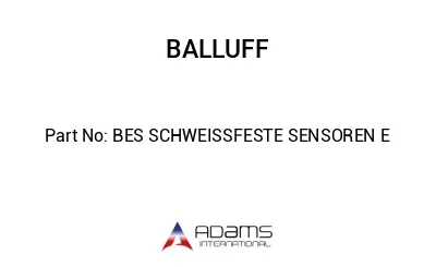 BES SCHWEISSFESTE SENSOREN E									