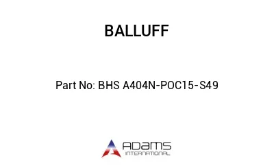 BHS A404N-POC15-S49									