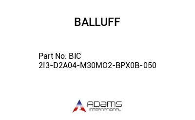 BIC 2I3-D2A04-M30MO2-BPX0B-050									
