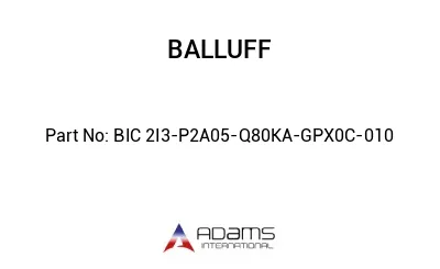 BIC 2I3-P2A05-Q80KA-GPX0C-010									