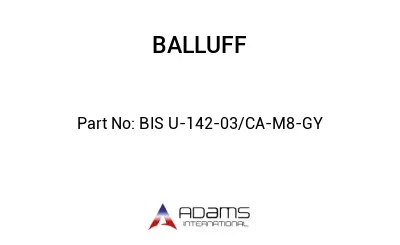 BIS U-142-03/CA-M8-GY									