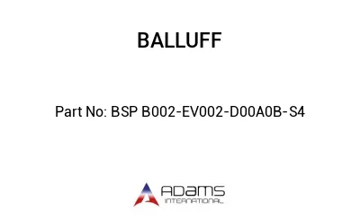 BSP B002-EV002-D00A0B-S4									