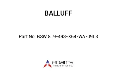 BSW 819-493-X64-WA-09L3									