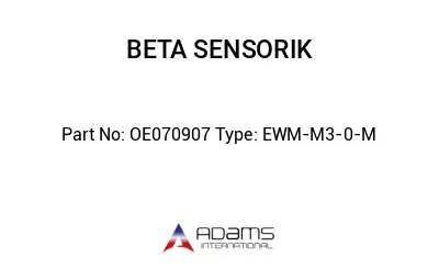OE070907 Type: EWM-M3-0-M